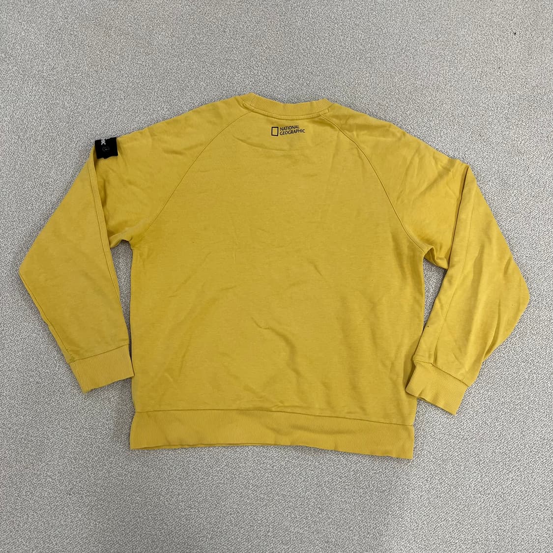 [S] 내셔널지오그래픽 웨일와펜 세미 루즈핏 맨투맨 스웻셔츠 0108M1 상품이미지4