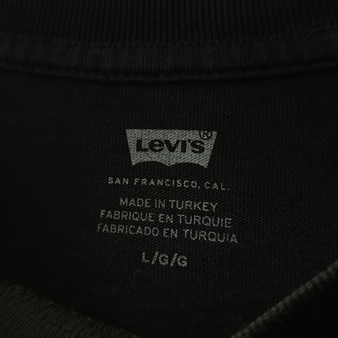 00s 리바이스 빈티지 티셔츠 프린팅 티셔츠 블랙 브로큰 배트윙 L 상품이미지5