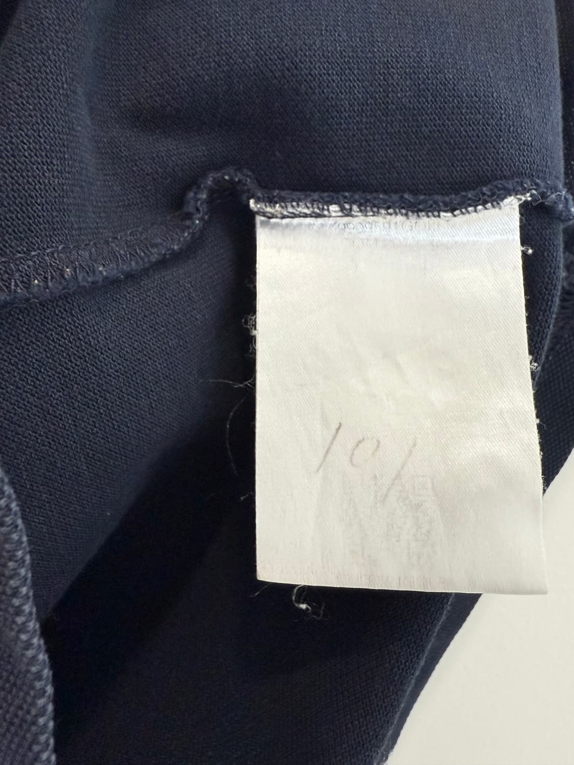 몽클레어 카라 반팔티 네이비 상품이미지4