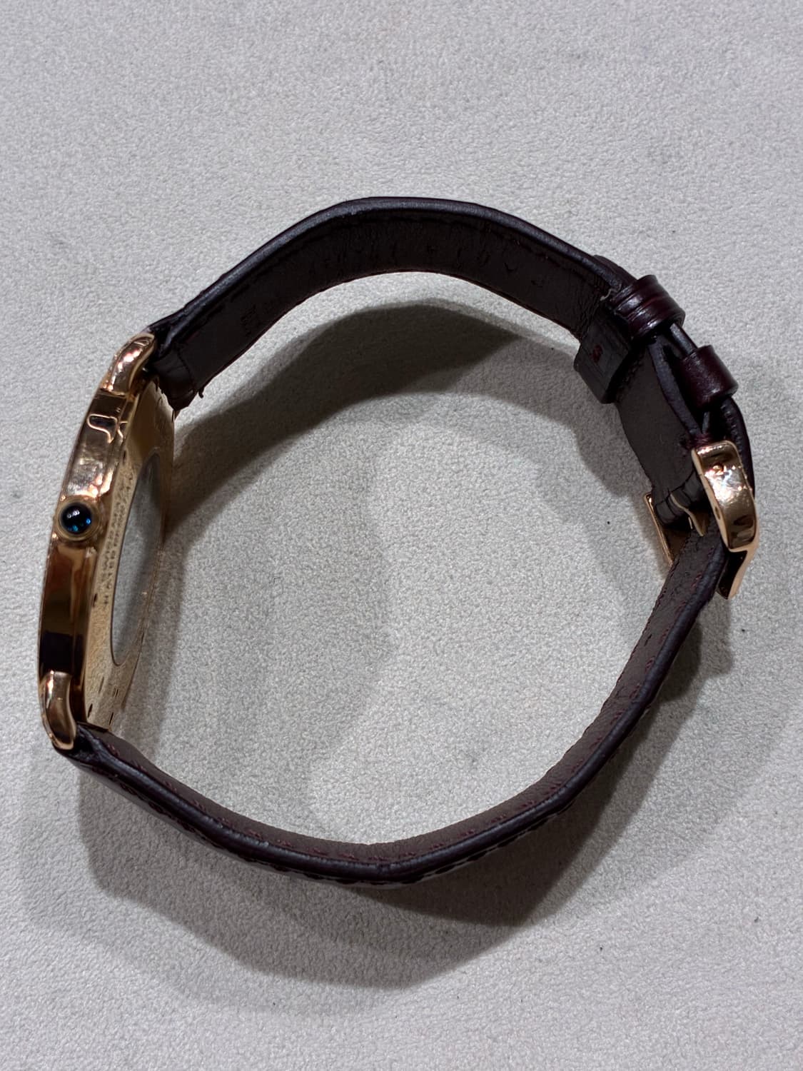 까르띠에 롱드 루이 다이아 베젤 36mm 풀세트 상품이미지5