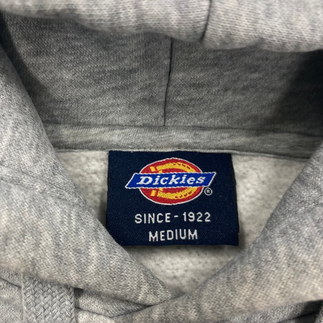 디키즈 그레이 컬러 스펠아웃 빅로고 후드티 상품이미지3