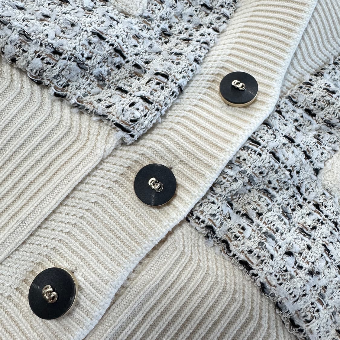 SJSJ 22 트위드 니트 가디건 상품이미지5