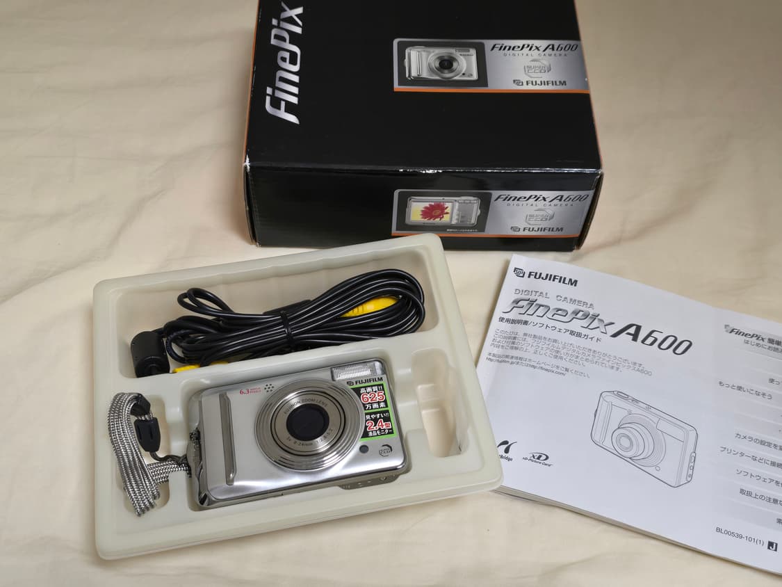 후지필름 파인픽스 A600 풀박스 상품이미지1