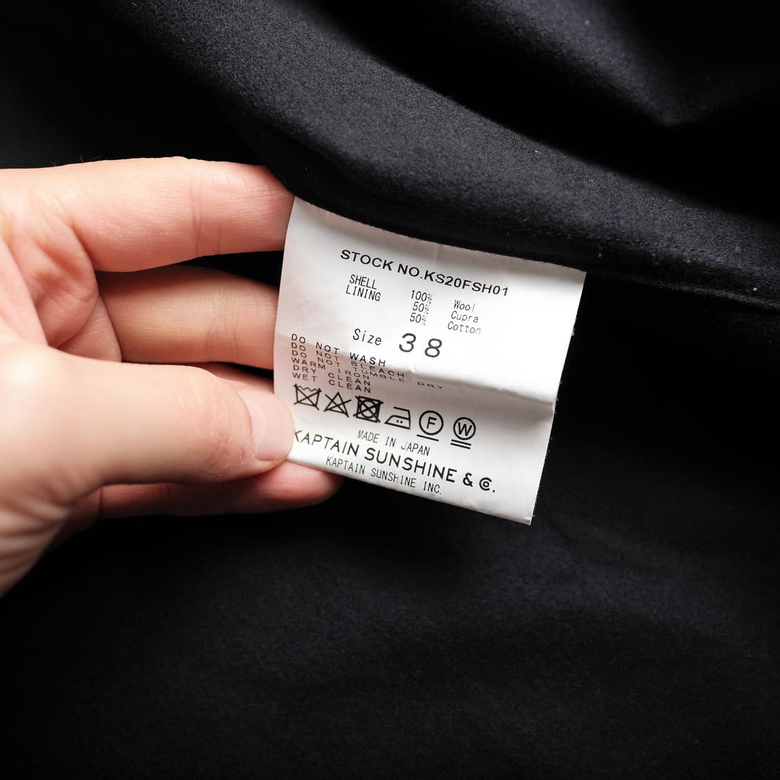 캡틴선샤인 울 CPO 셔츠 자켓 38사이즈 상품이미지8
