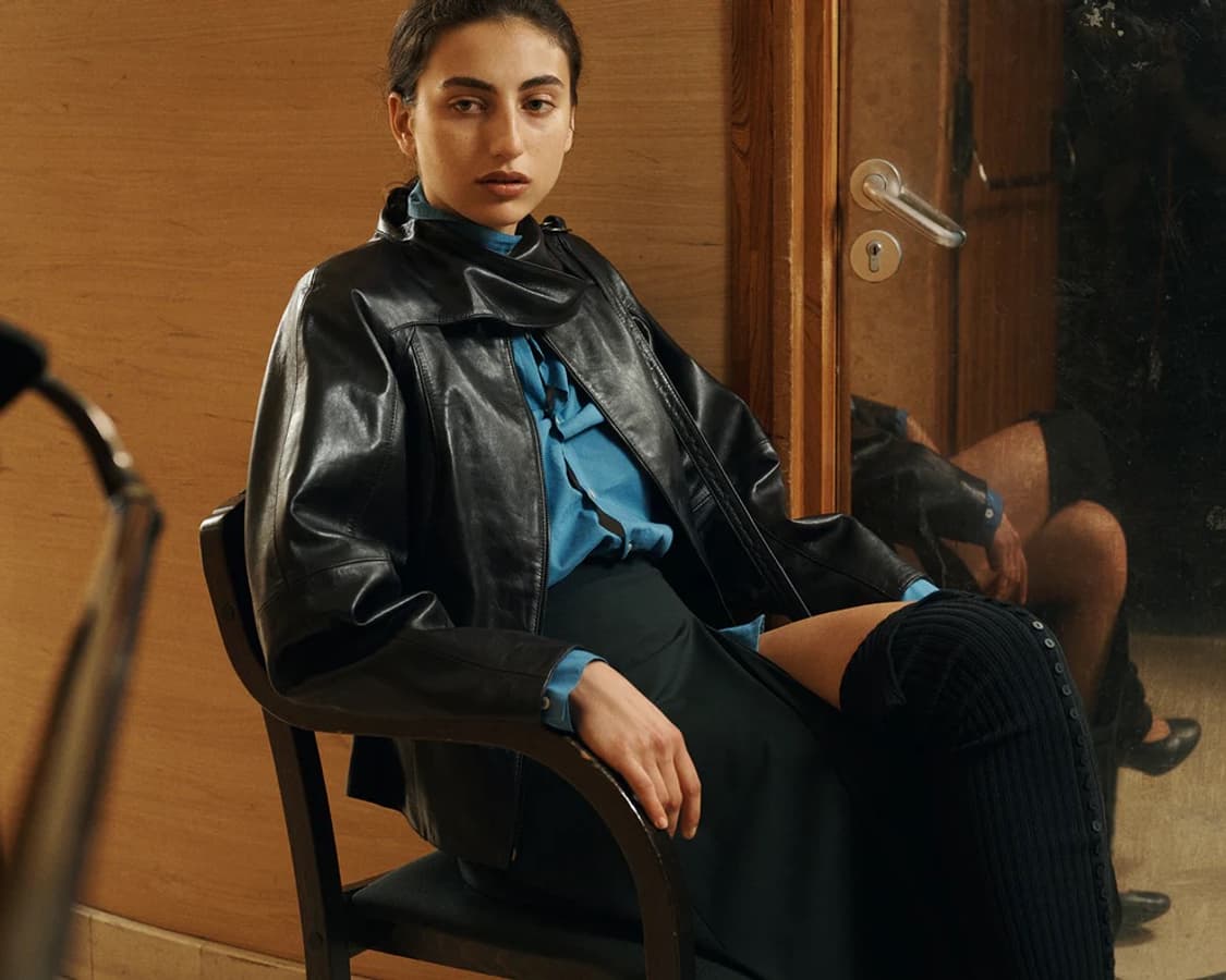 [38]팔로마울 Plomy 레더 자켓 상품이미지1