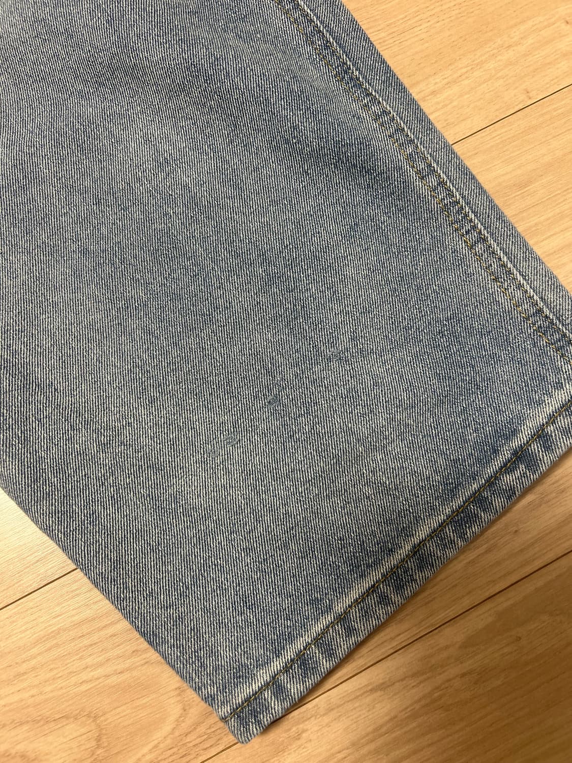 스웨이드 빈티지 블루 데님팬츠 상품이미지6