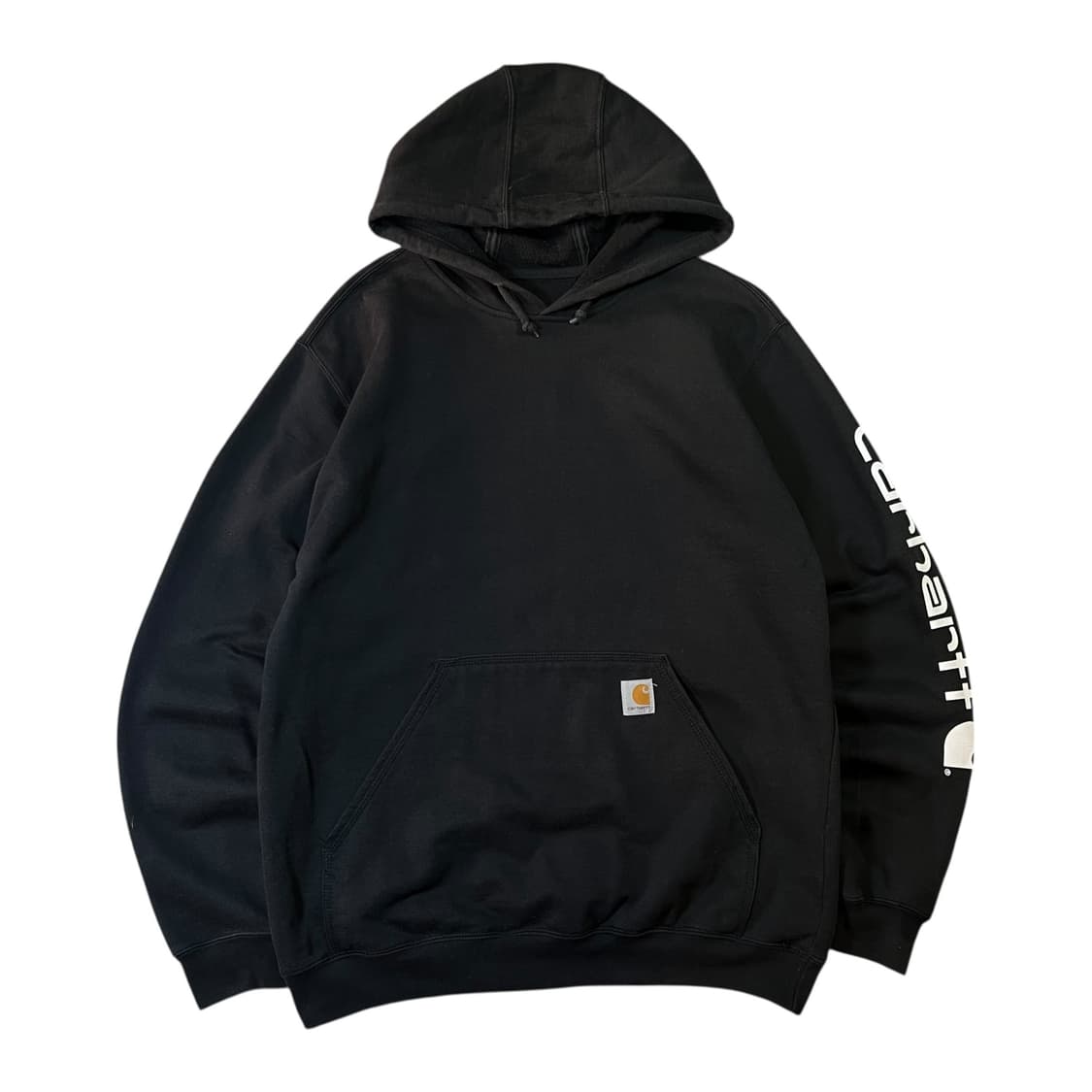 칼하트 스펠 빅로고 후드티 상품이미지1