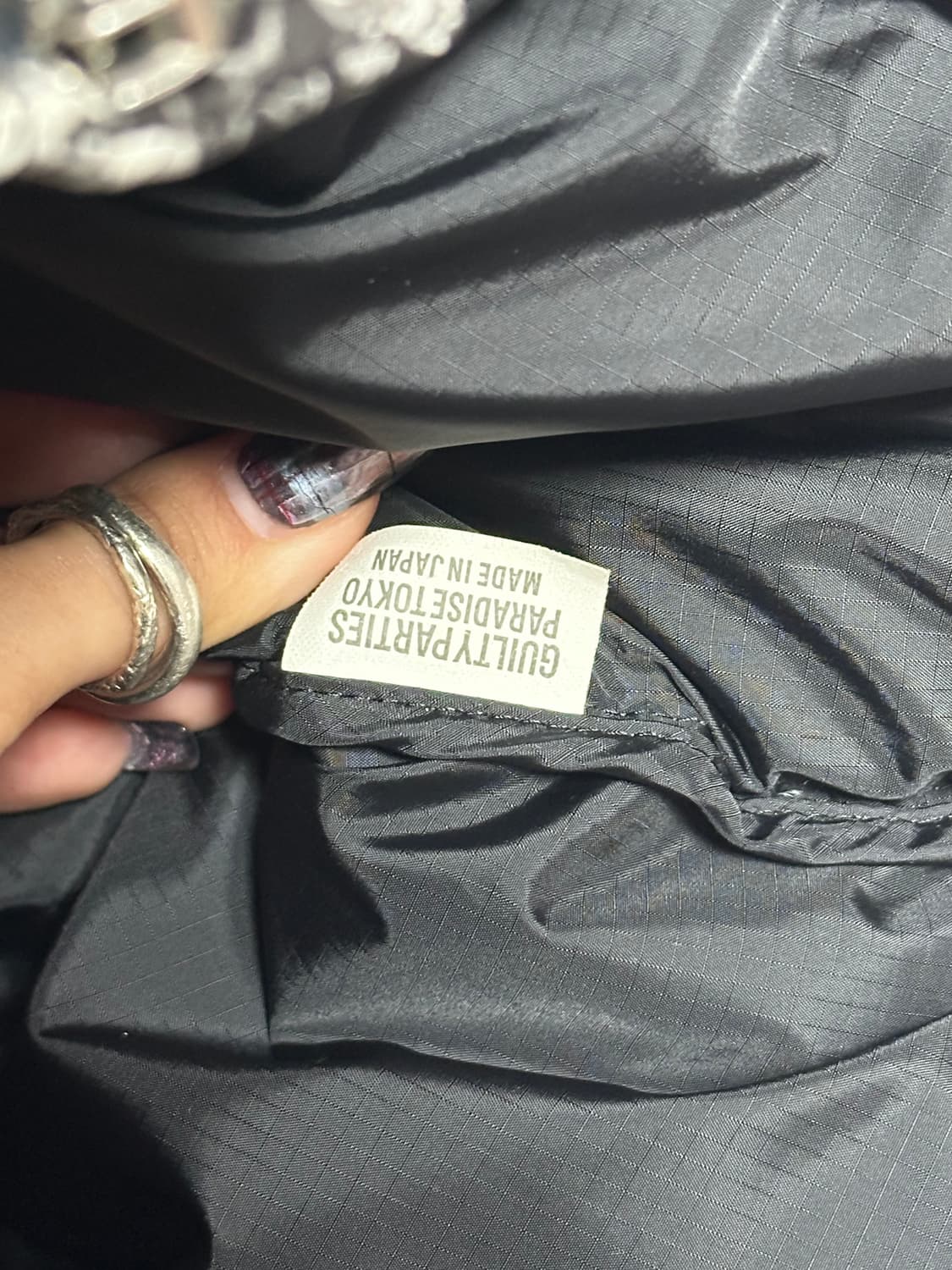 와코마리아 19fw 파이톤 패딩 L 상품이미지6