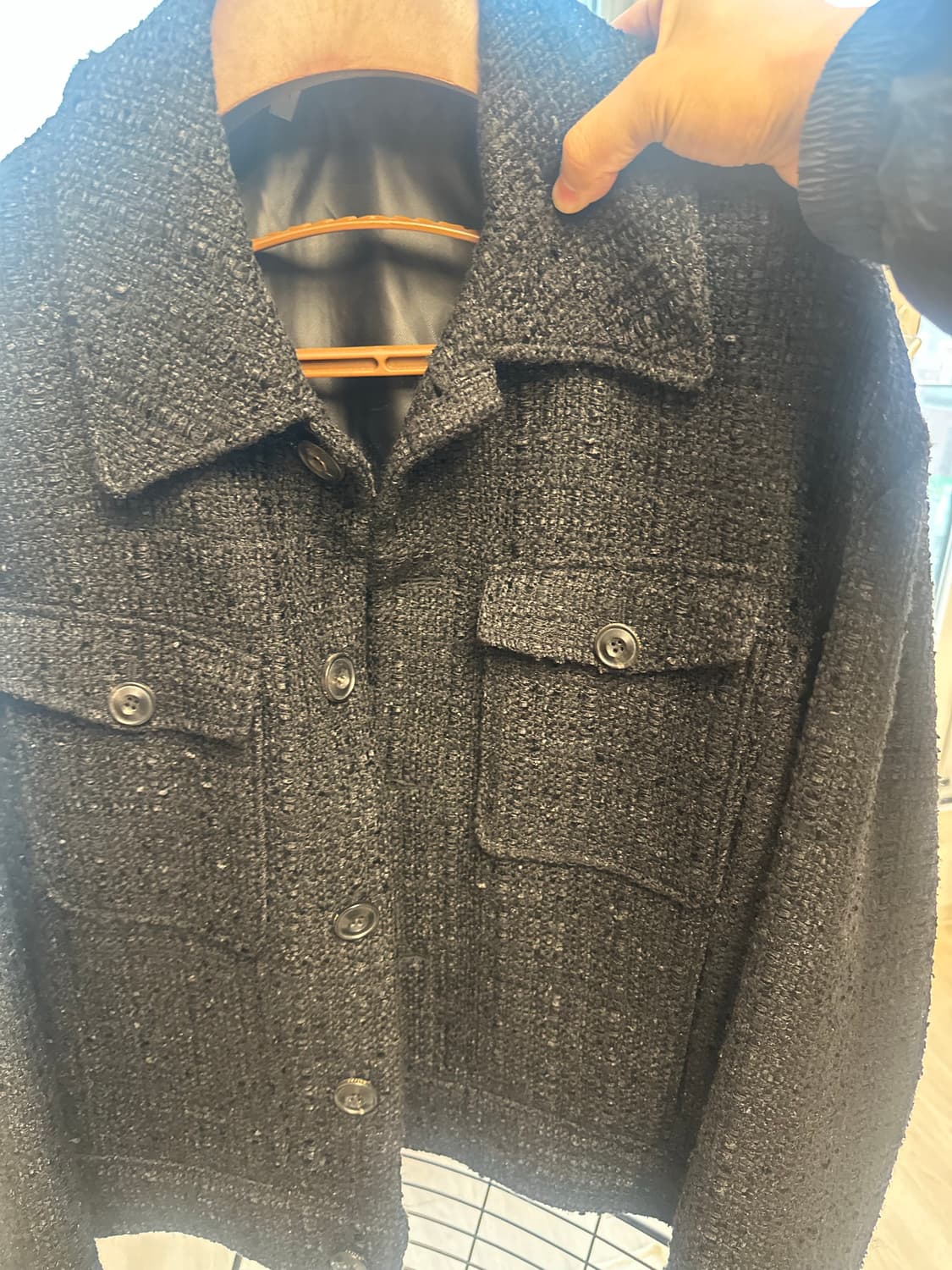 노이어 트위드 트러커자켓 52 상품이미지5