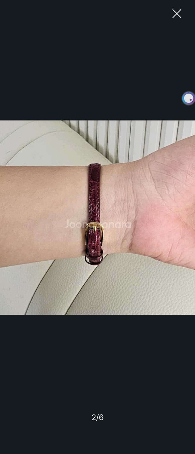 (정품)구찌 여성 쉐리라인 빈티지 시계 판매합니다. 상품이미지3