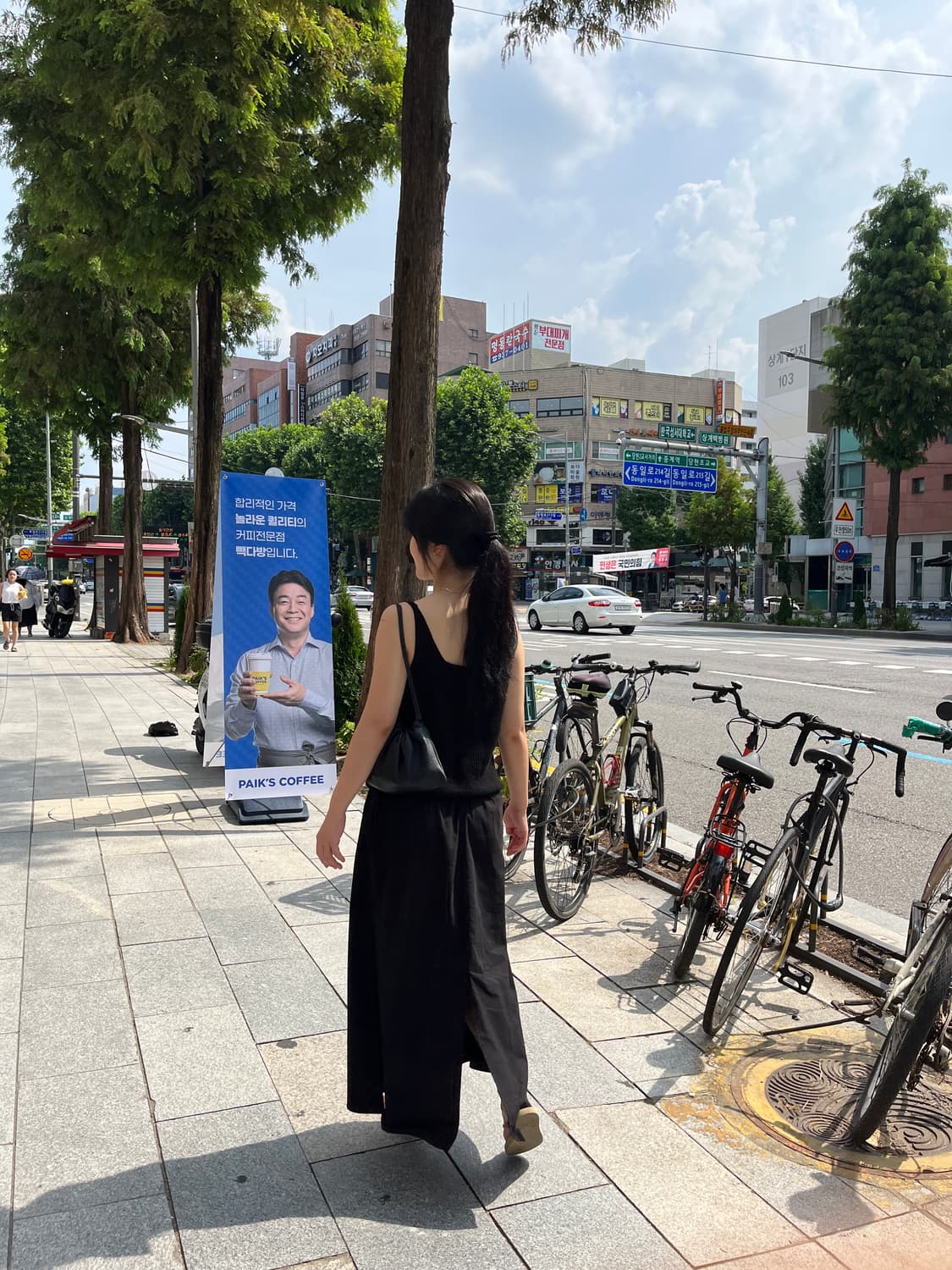 띠어리 슬릿 스커트 상품이미지5