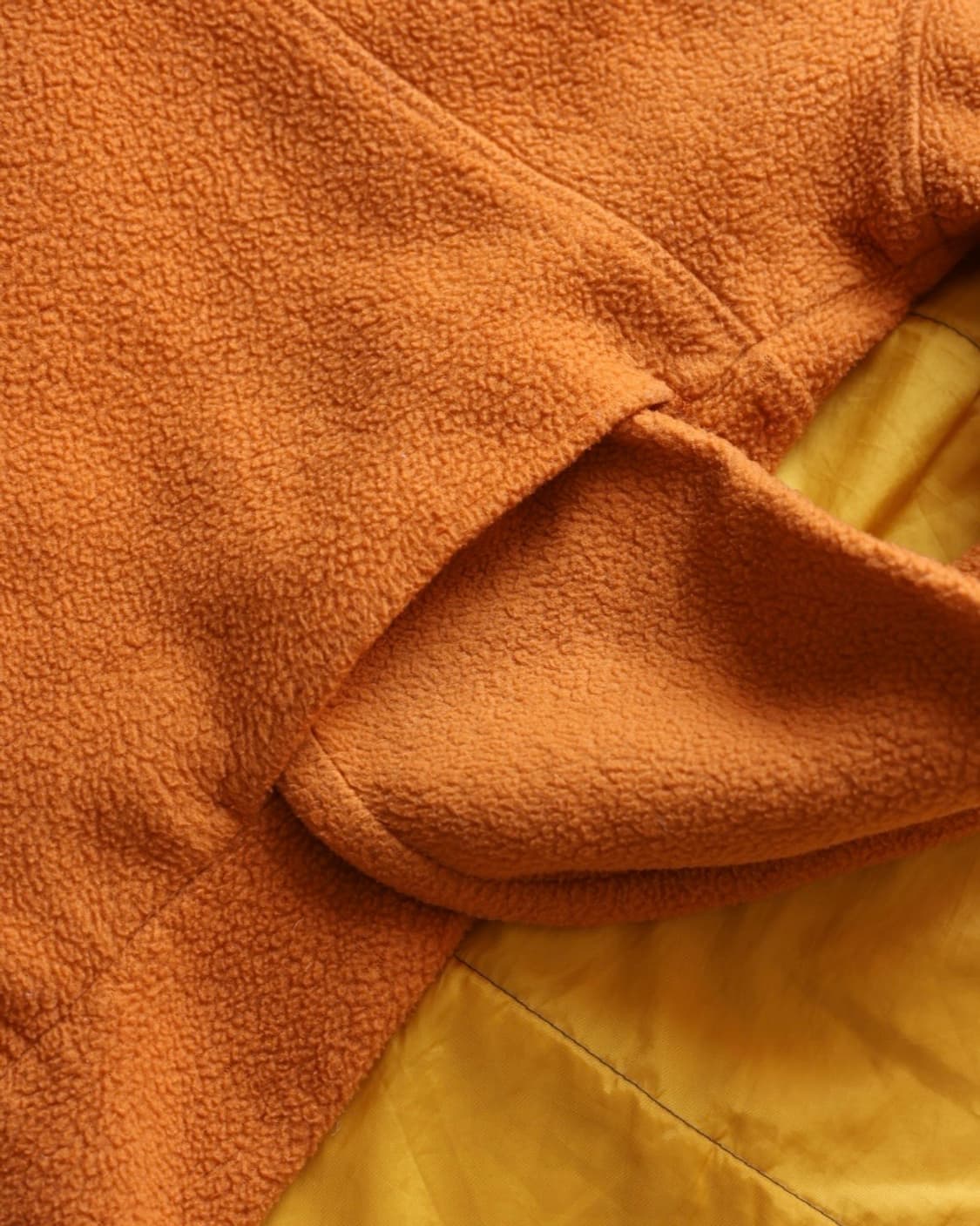 파타고니아 빈티지 00s 마수피얼 신칠라 하프집업 플리스 오렌지 S 상품이미지7