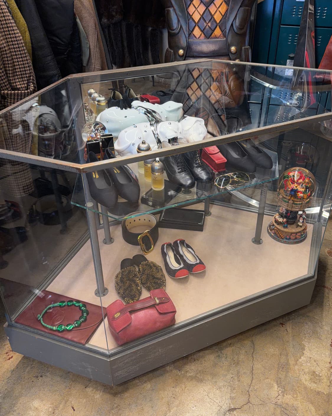 빈티지 엔틱 하버데셔리 진열장 상품이미지2