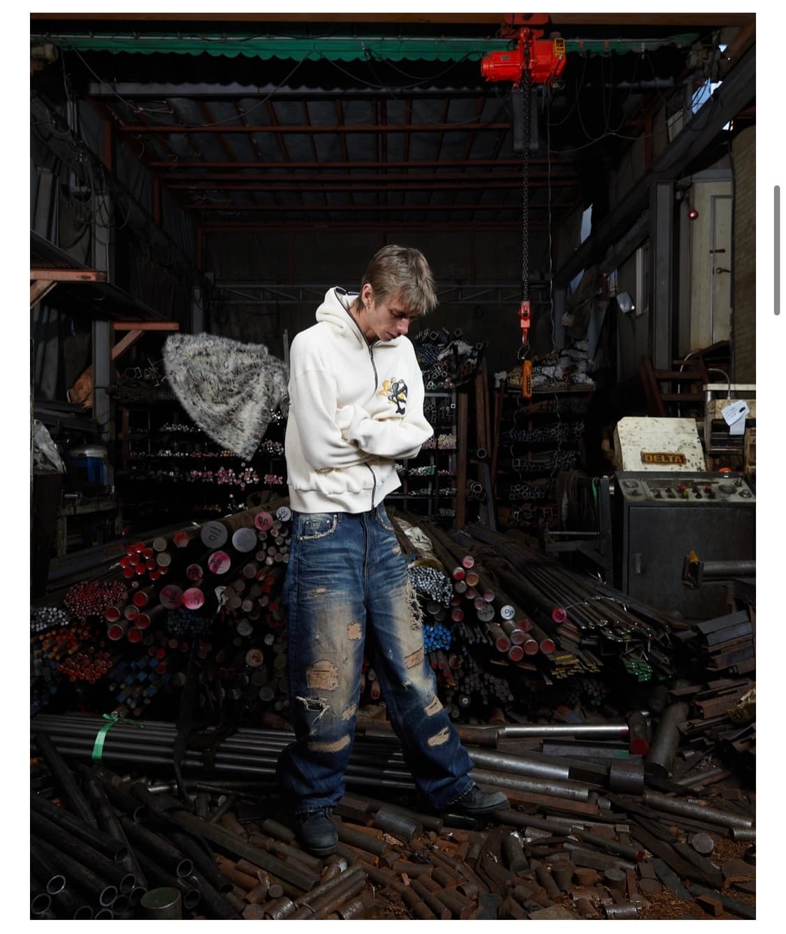 Pacosply SIREN SCANDAL ZIP UP HOODIE 상품이미지4