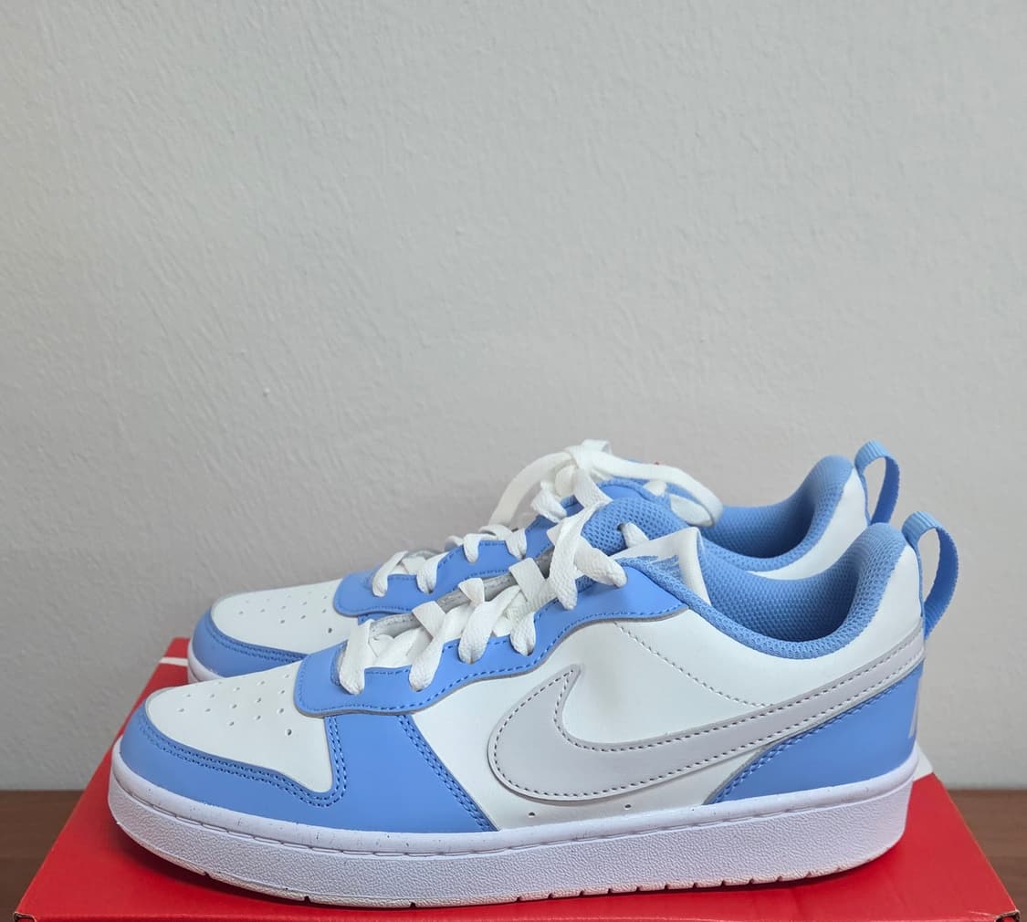 나이키 코트 로우 하늘색/화이트 240mm | 정품 미착용 새상품 풀박스 상품이미지2