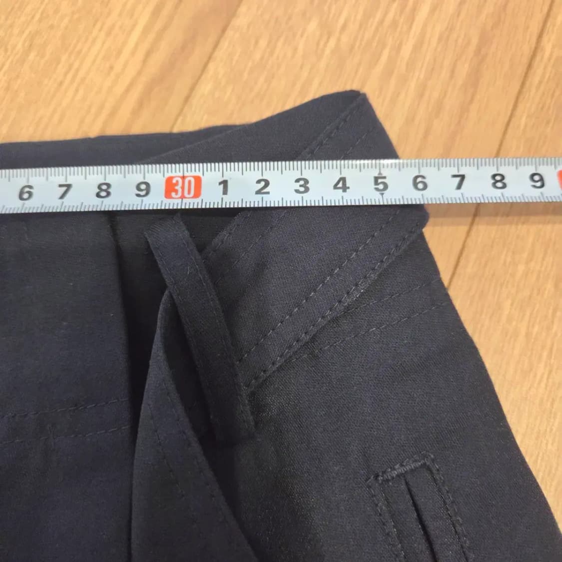 낫샤이 네이비 와이드 팬츠 66사이즈  상품이미지8