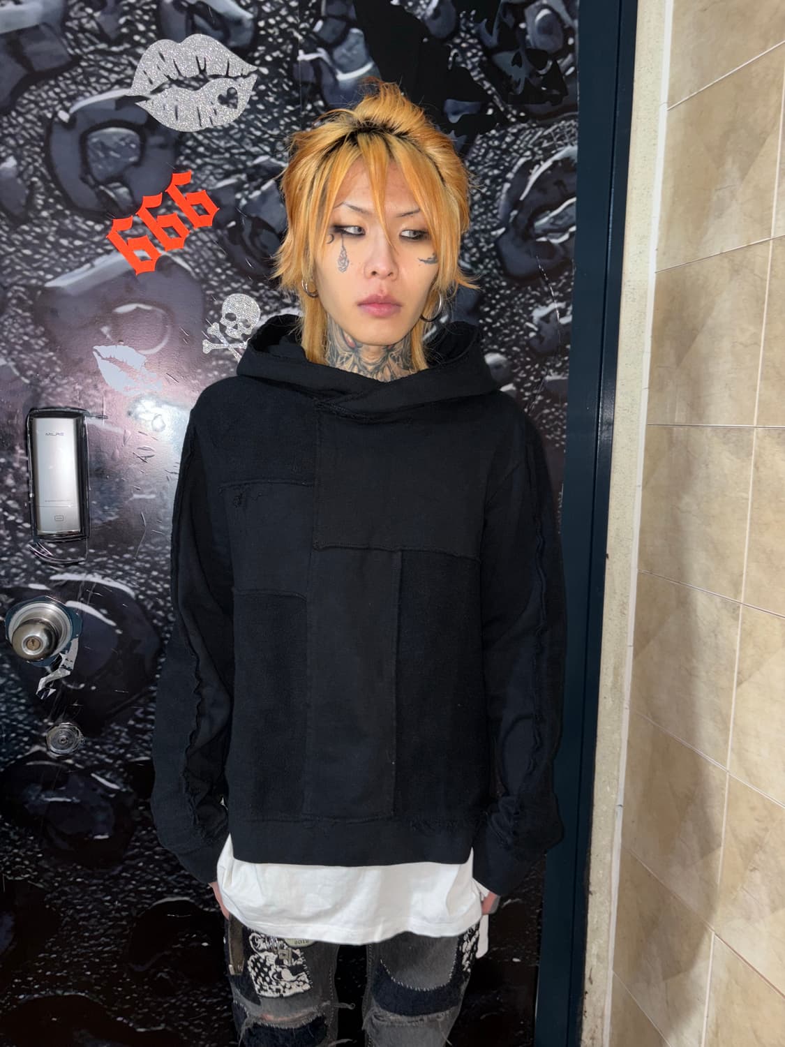 Shellac x semanticdesign Seam Hoodie 상품이미지1