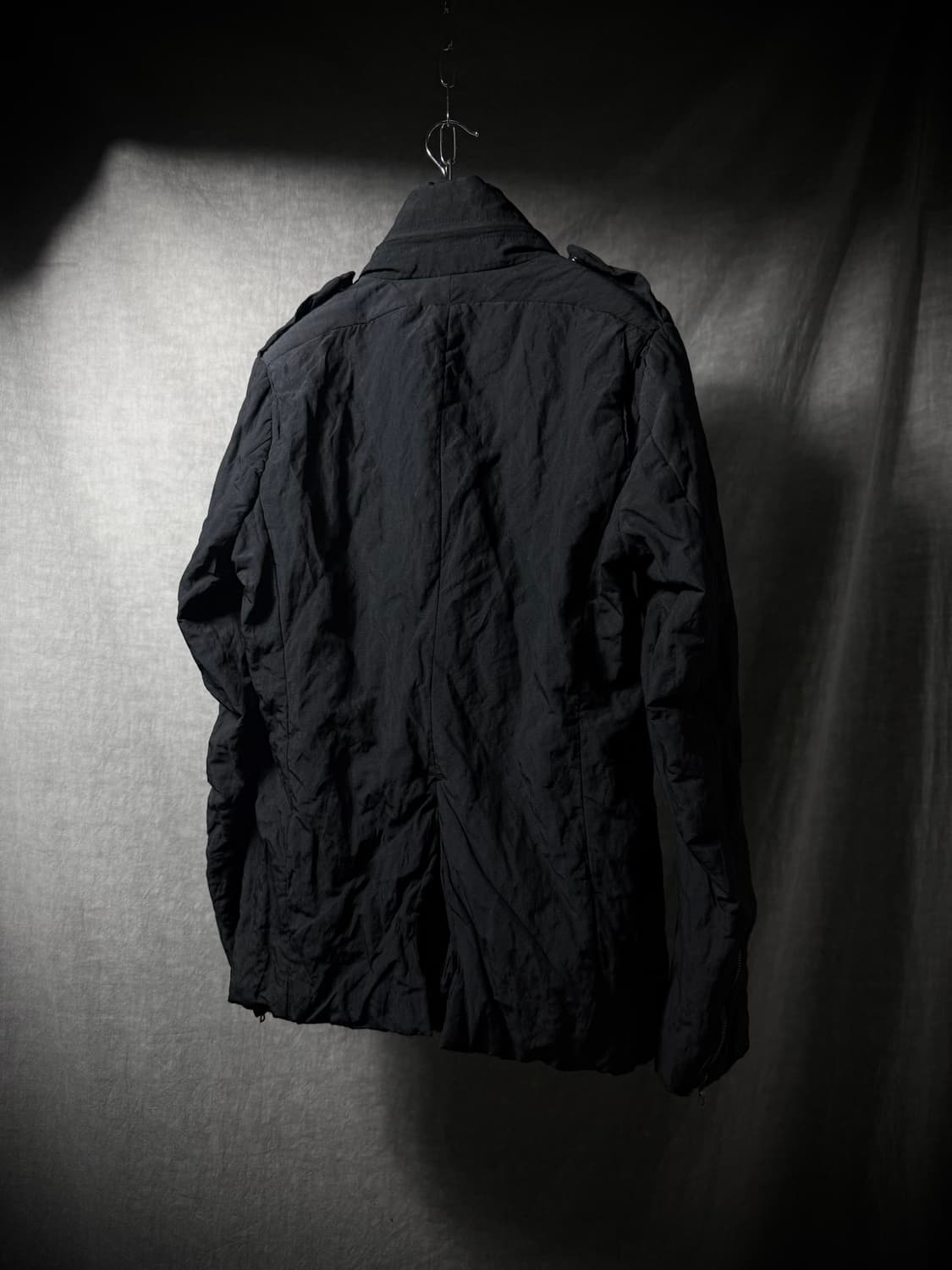 The Viridi Anne Crinkled Field Jacket    상품이미지6