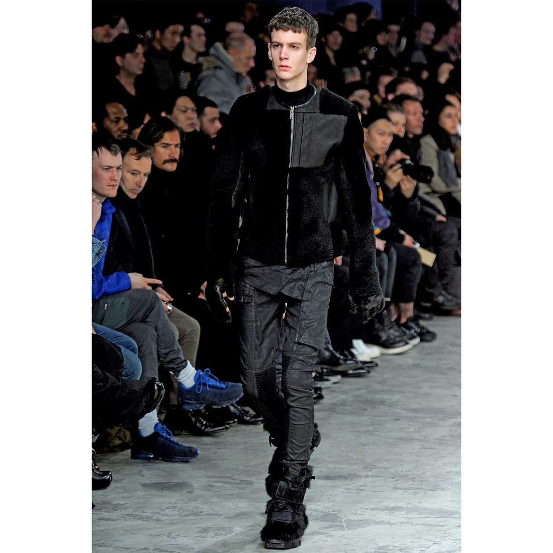 릭오웬스 - 13FW PLINTH 멤피스 코팅진 15F - 블랙 - 32 상품이미지7