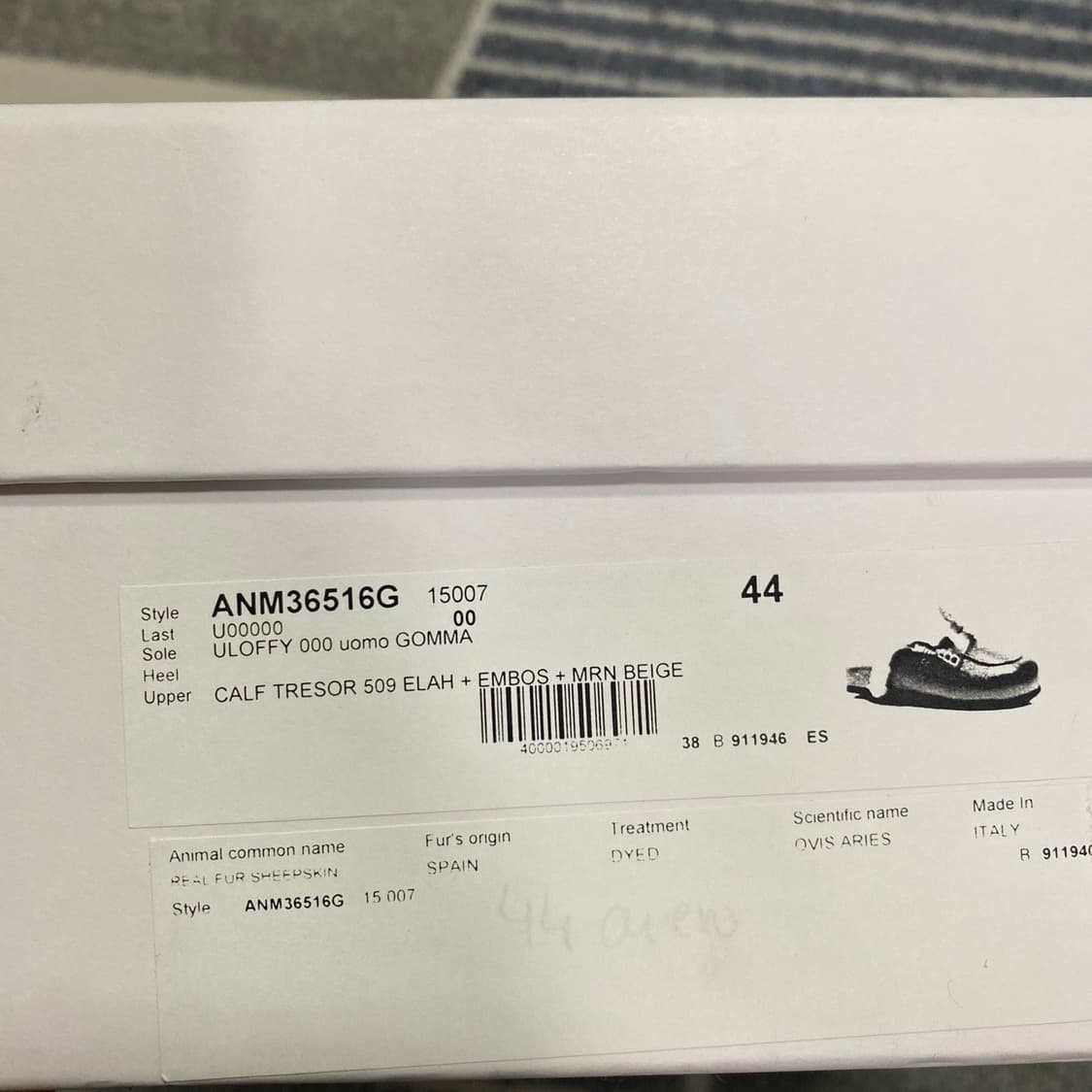 JW ANDERSON JW앤더슨 로고 시어링 로퍼 뮬 상품이미지6