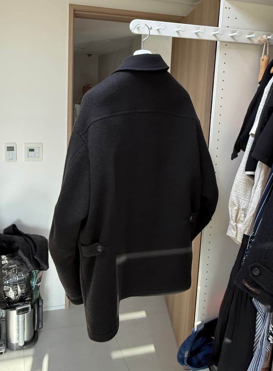 러프사이드 울 크루저 자켓 애쉬 블랙 3사이즈 상품이미지3