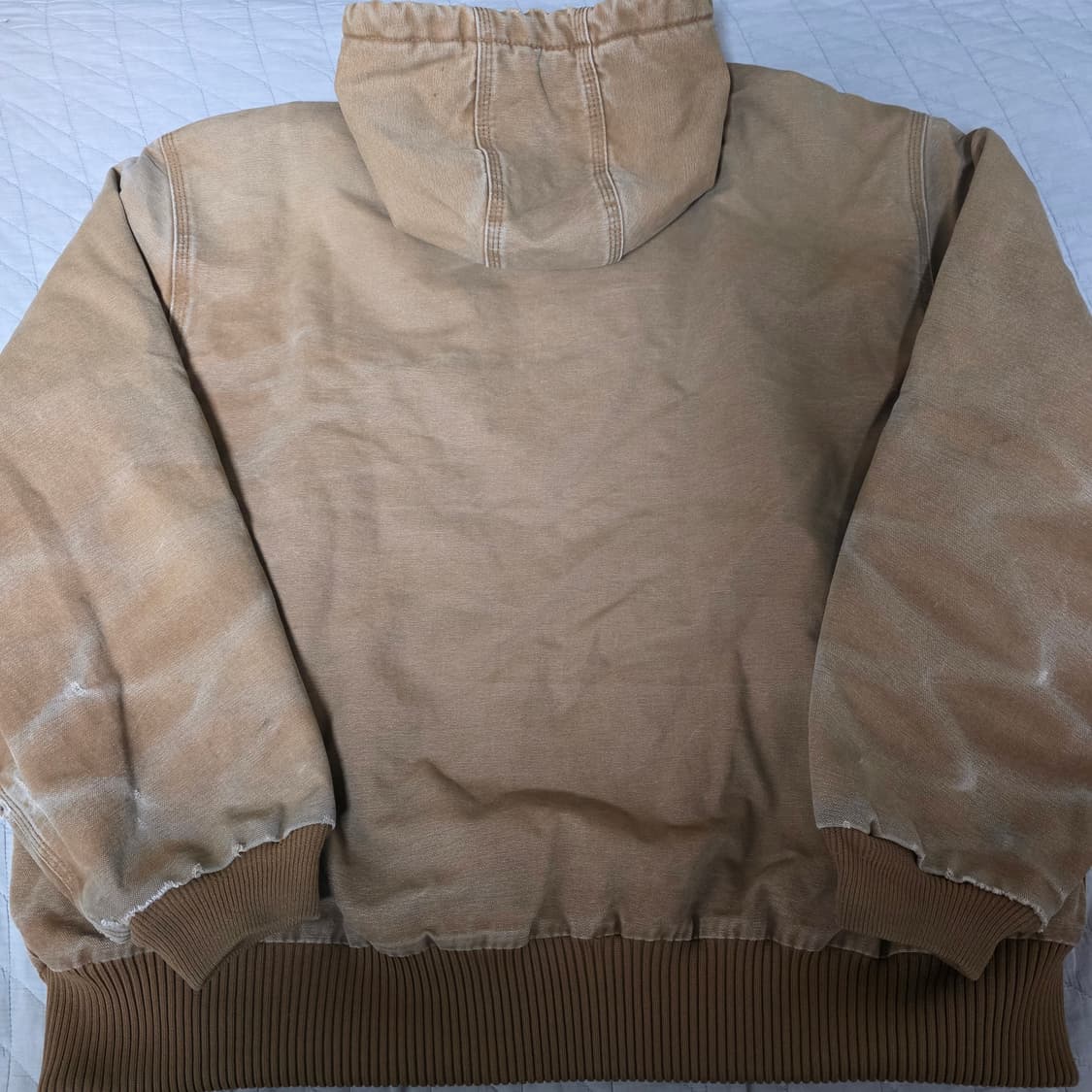 [2XL] 리페어 00s 빈티지 칼하트 j130 트래쉬드 페이드 워크자켓 상품이미지7