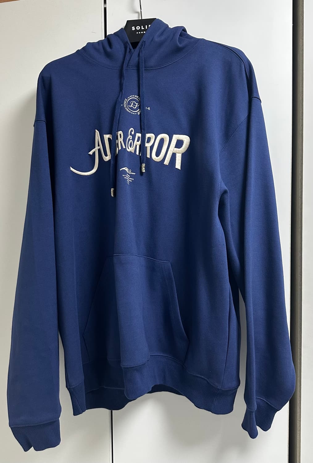 [A3] 아더에러 네이비 베리프 후드 상품이미지1