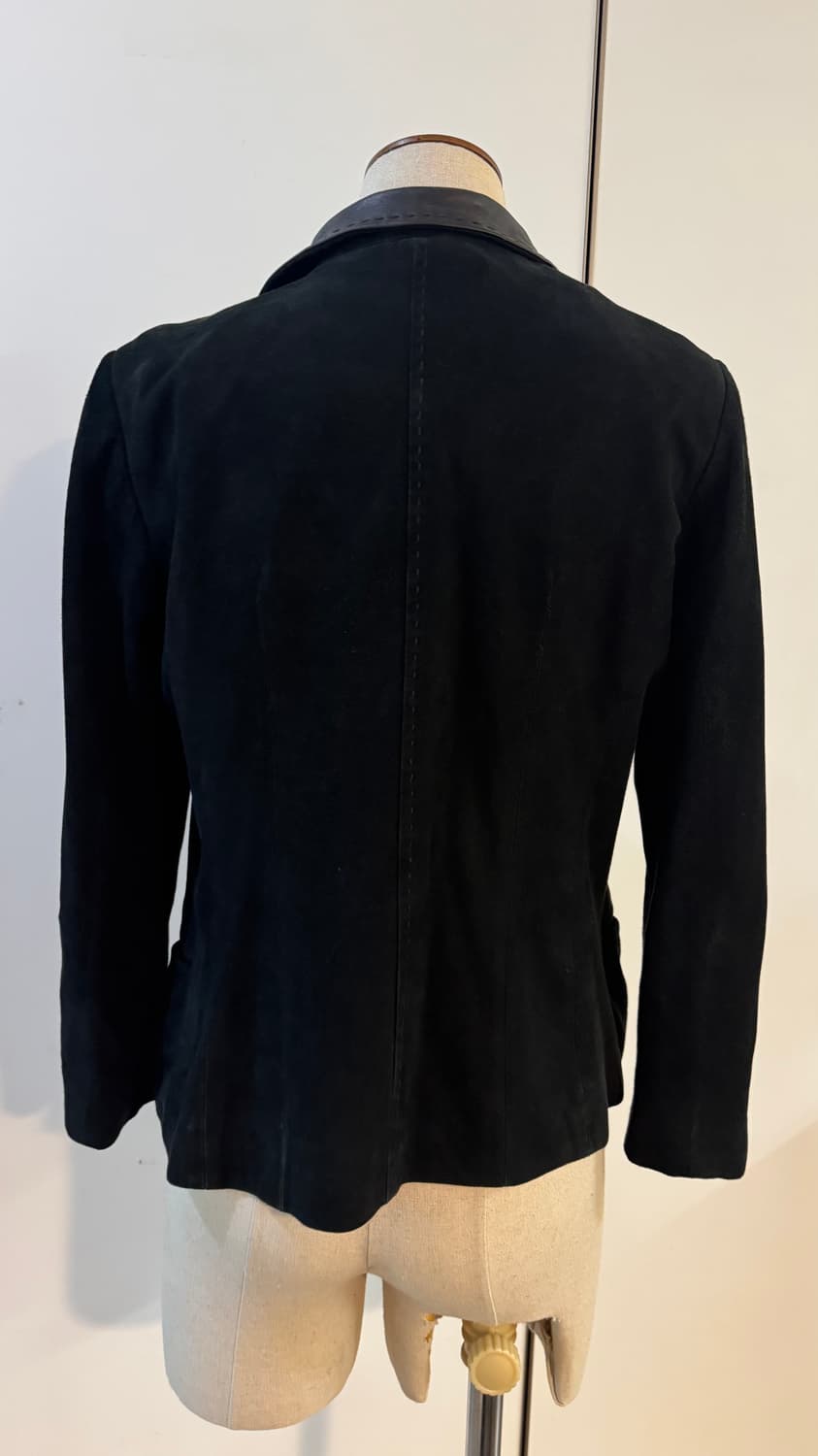 발망 블랙 스웨이드 여성 자켓 상품이미지4