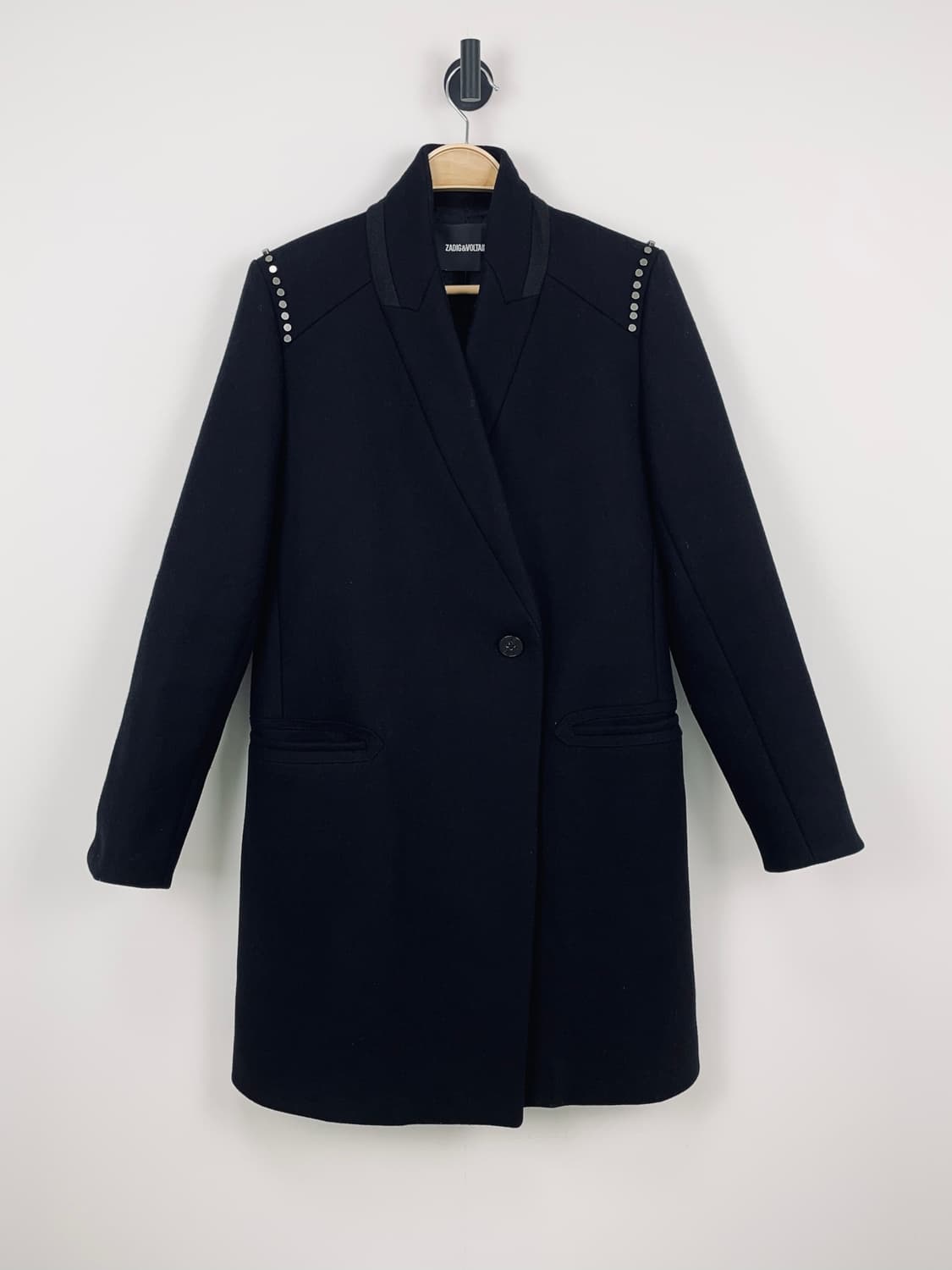 쟈딕앤볼테르(Zadig & Voltaire) 마르퀴스 스터드 울 코트 상품이미지2