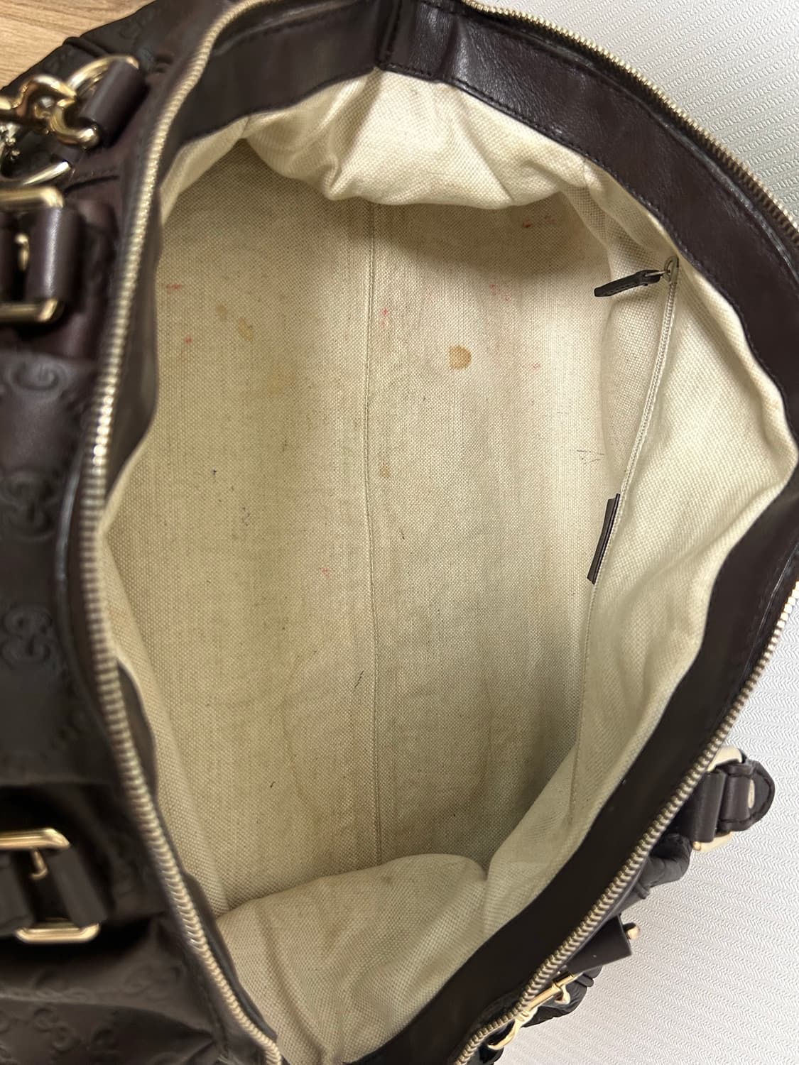 구찌 씨마 숄더백 브라운  상품이미지5