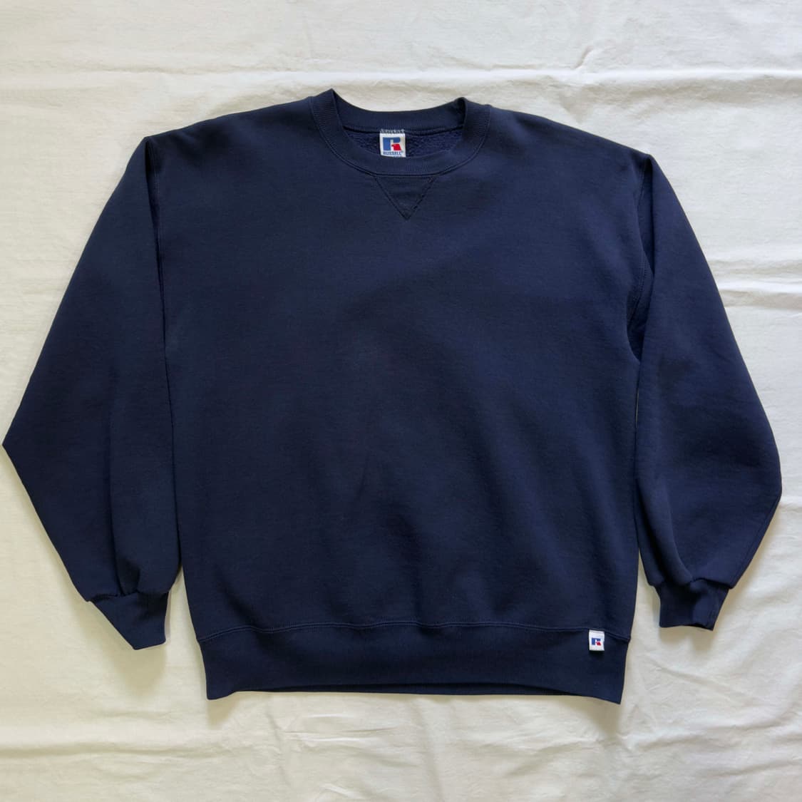 90s 러셀 에슬레틱 블랭크 스웻셔츠 USA 상품이미지1