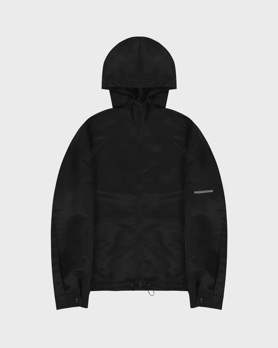 준느  J41 Nylon Black 바람막이 M 상품이미지1