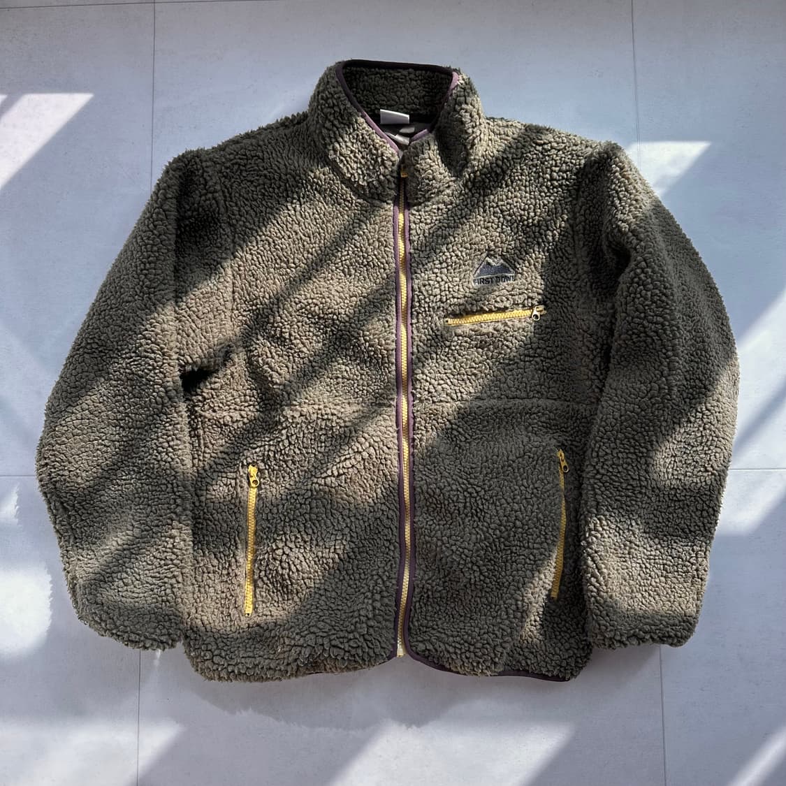 퍼스트 다운 컬러집업 후리스 상품이미지4