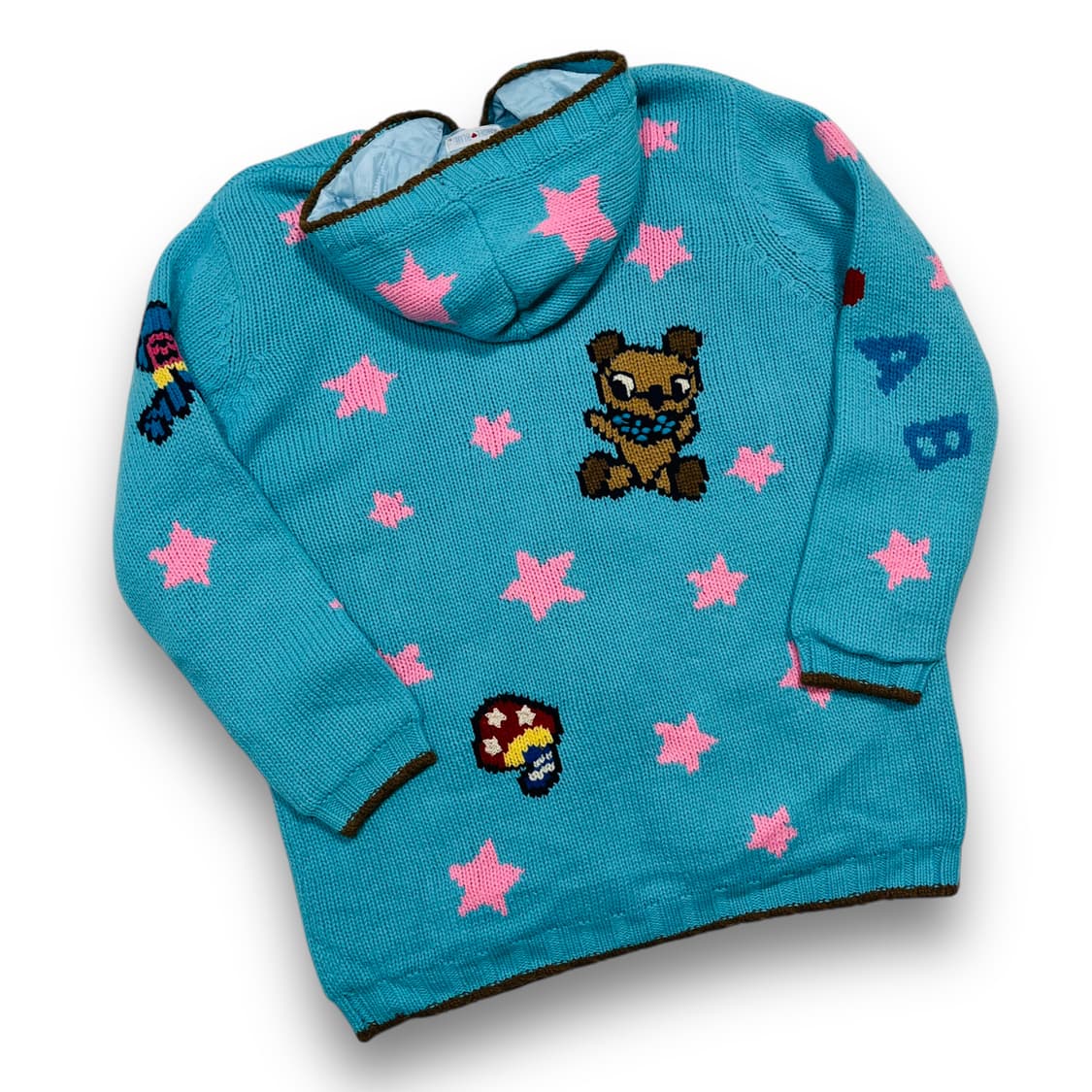 Angel Blue 00s Lovely Star Cartoon Coat 상품이미지4