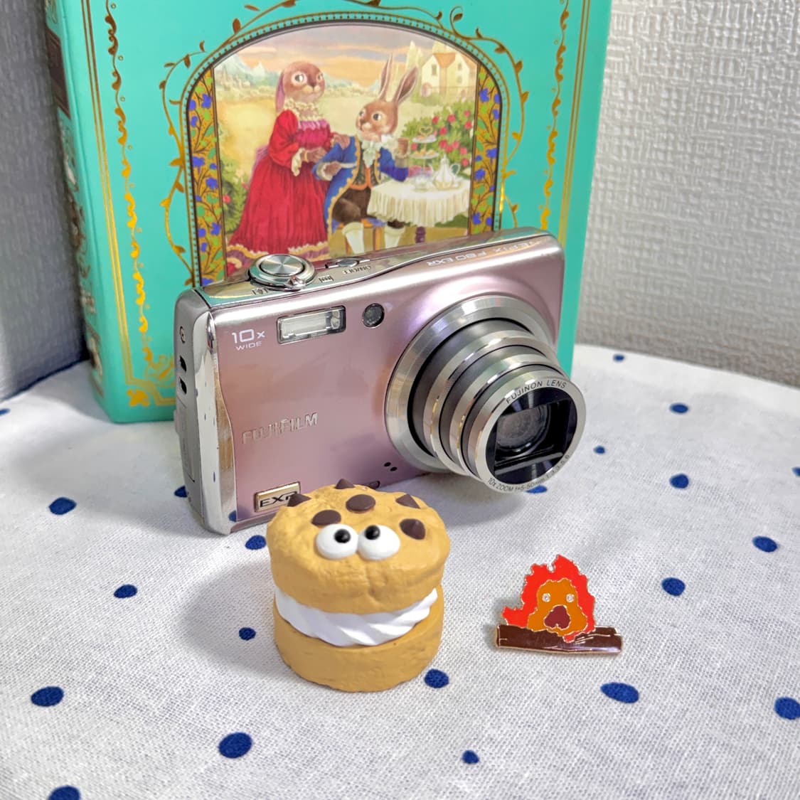 후지필름 파인픽스 F80EXR 핑크 빈티지디카 상품이미지1