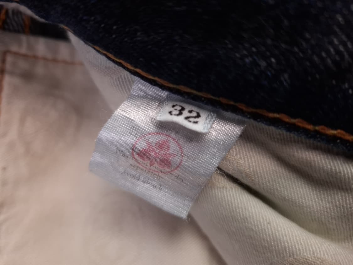 오리지날 모모타로진 버튼플라이 셀비지 데님팬츠 상품이미지9