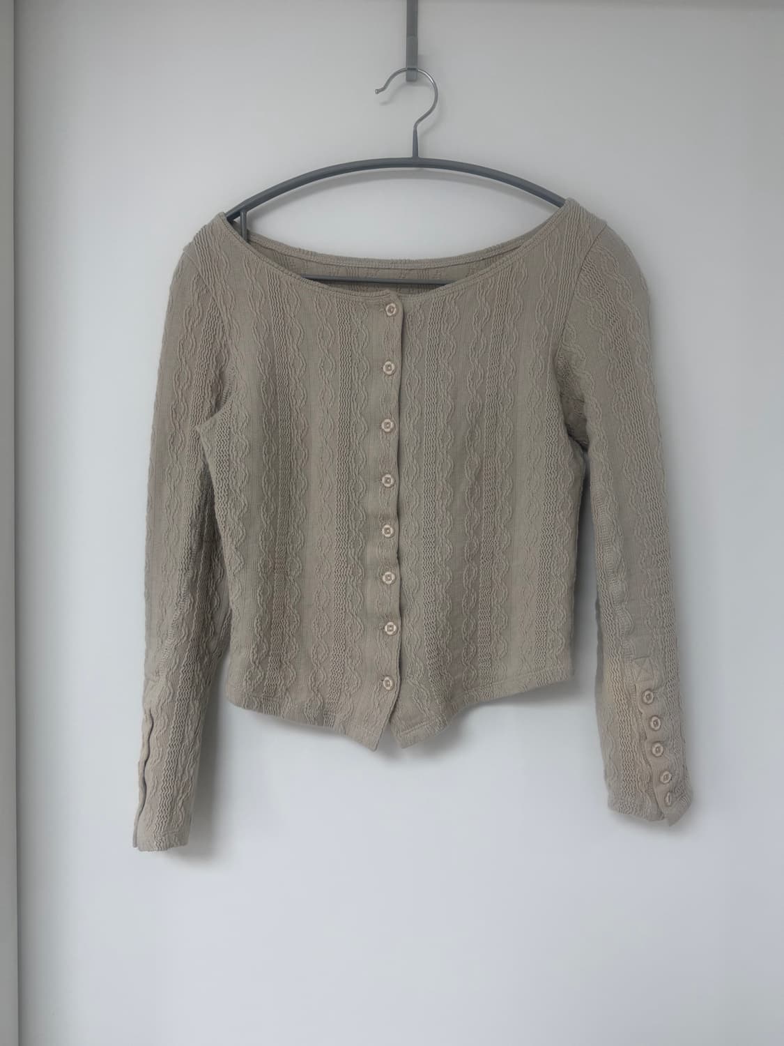 코이세이오 투웨이 롱슬리브 티셔츠 샌드 상품이미지4