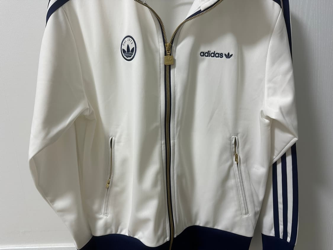 아디다스 파이어버드 배지 트랙 탑 클라우드 화이트 상품이미지2