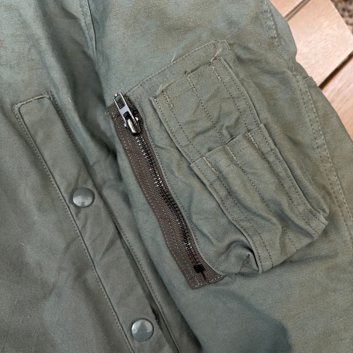 90s 미 공군 U.S. Air Force N-3B 파카 상품이미지4