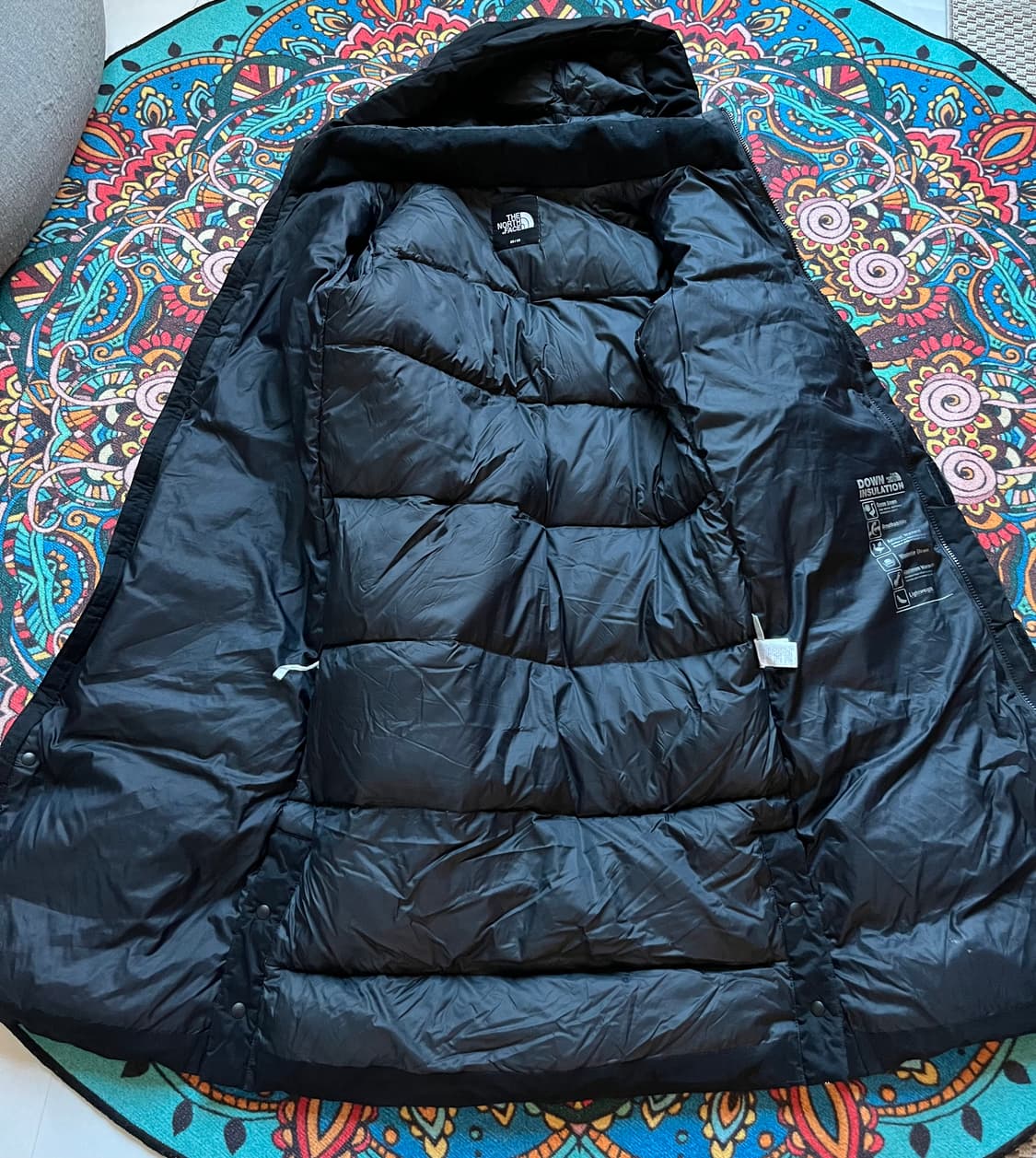 노스페이스 롱패딩 사용감 적음 상품이미지6
