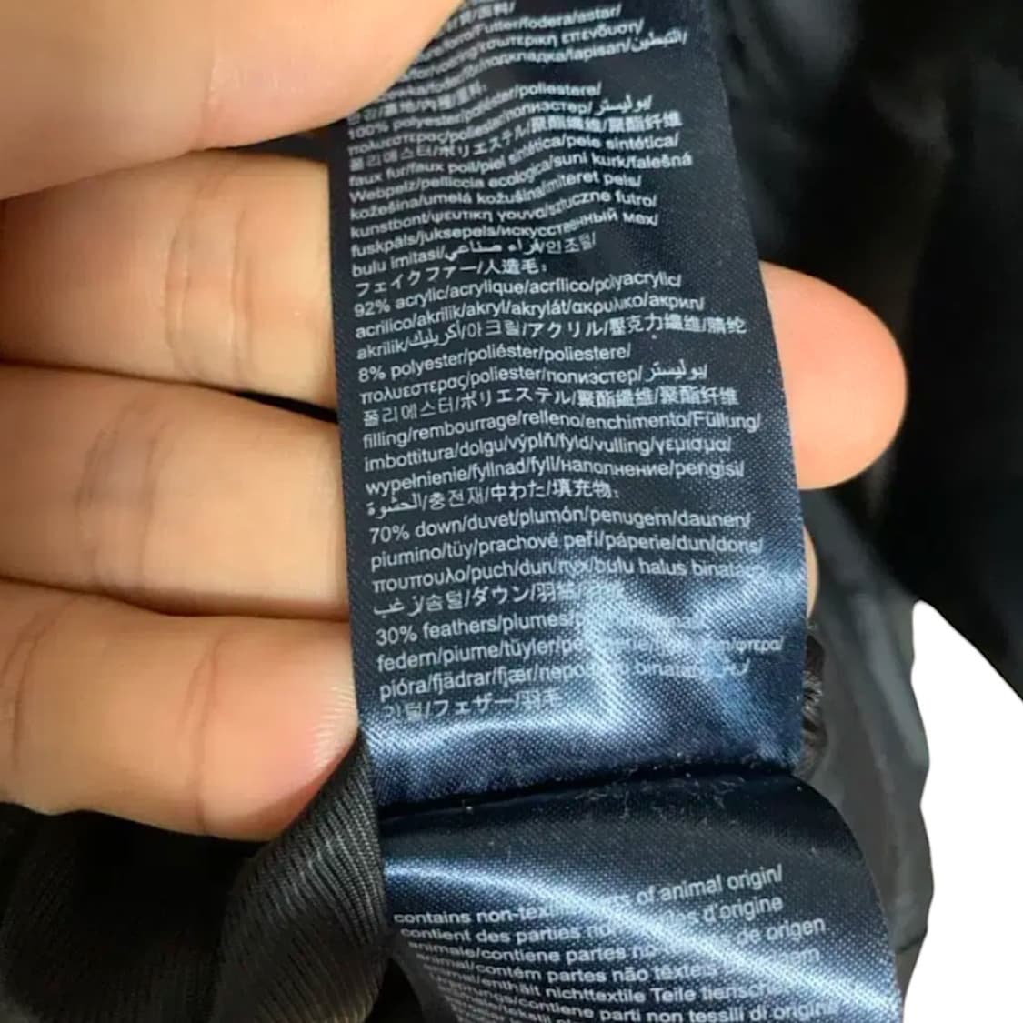 타미힐피거 여성 다운 롱패딩 L 상품이미지5