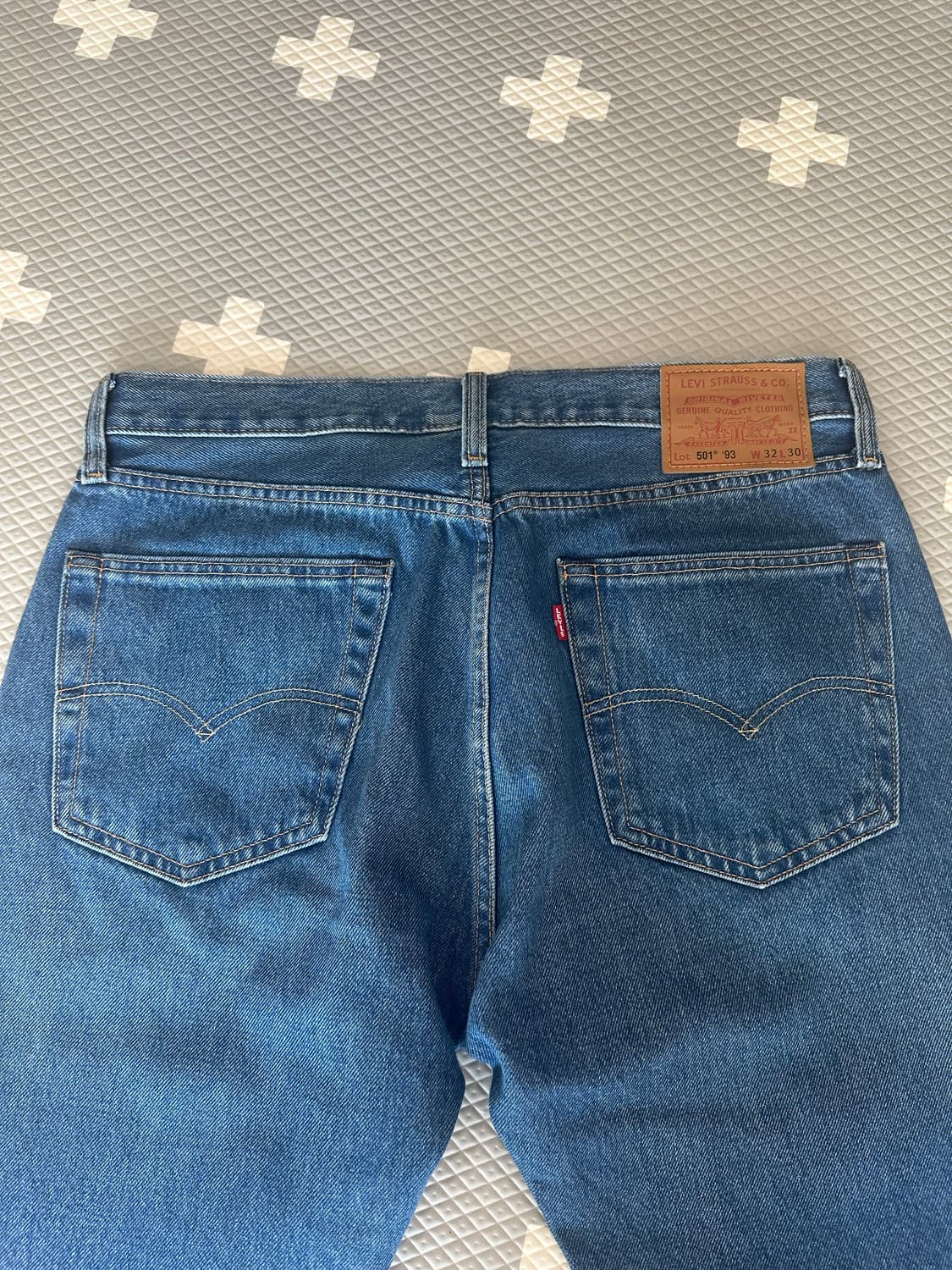 리바이스 501-93 인디고 청바지 32/30 국내판 새상품 판매 상품이미지3