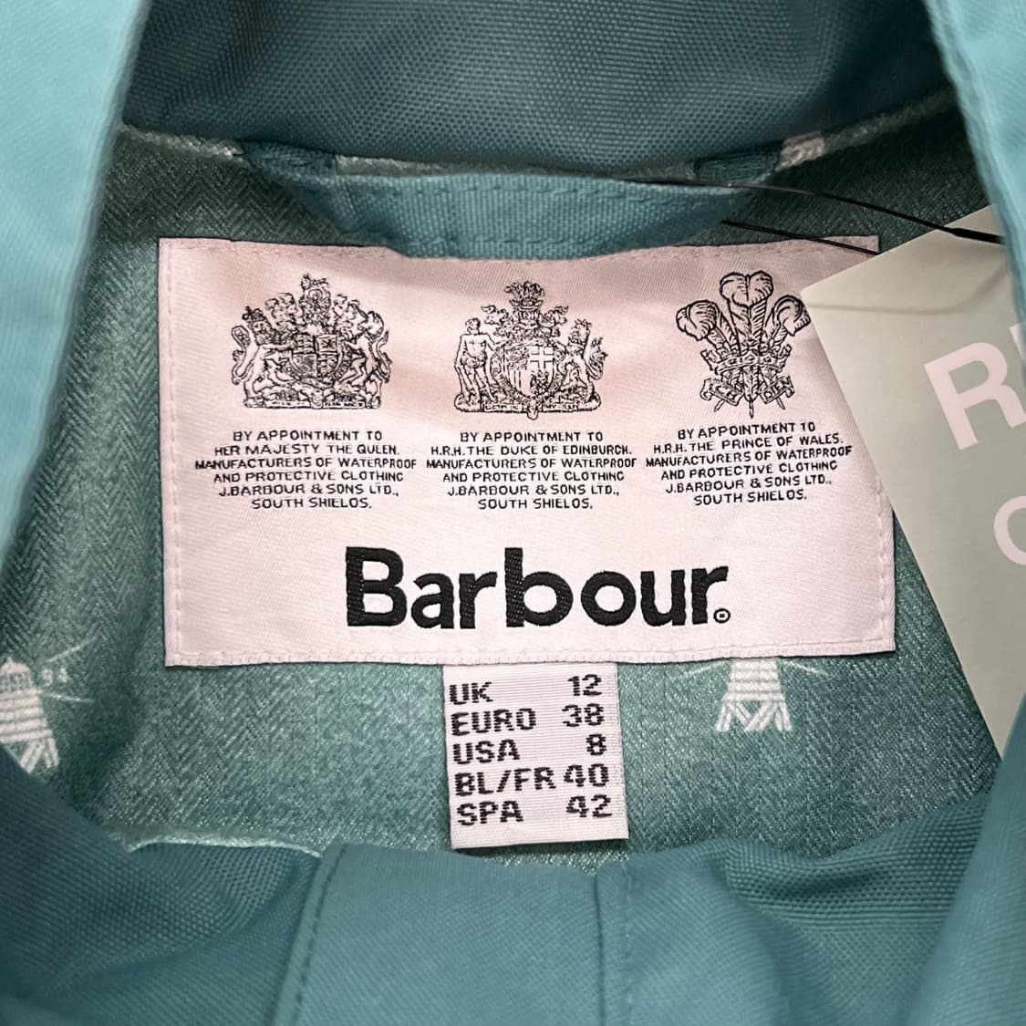 바버 윈드 후드자켓 r2095 상품이미지6