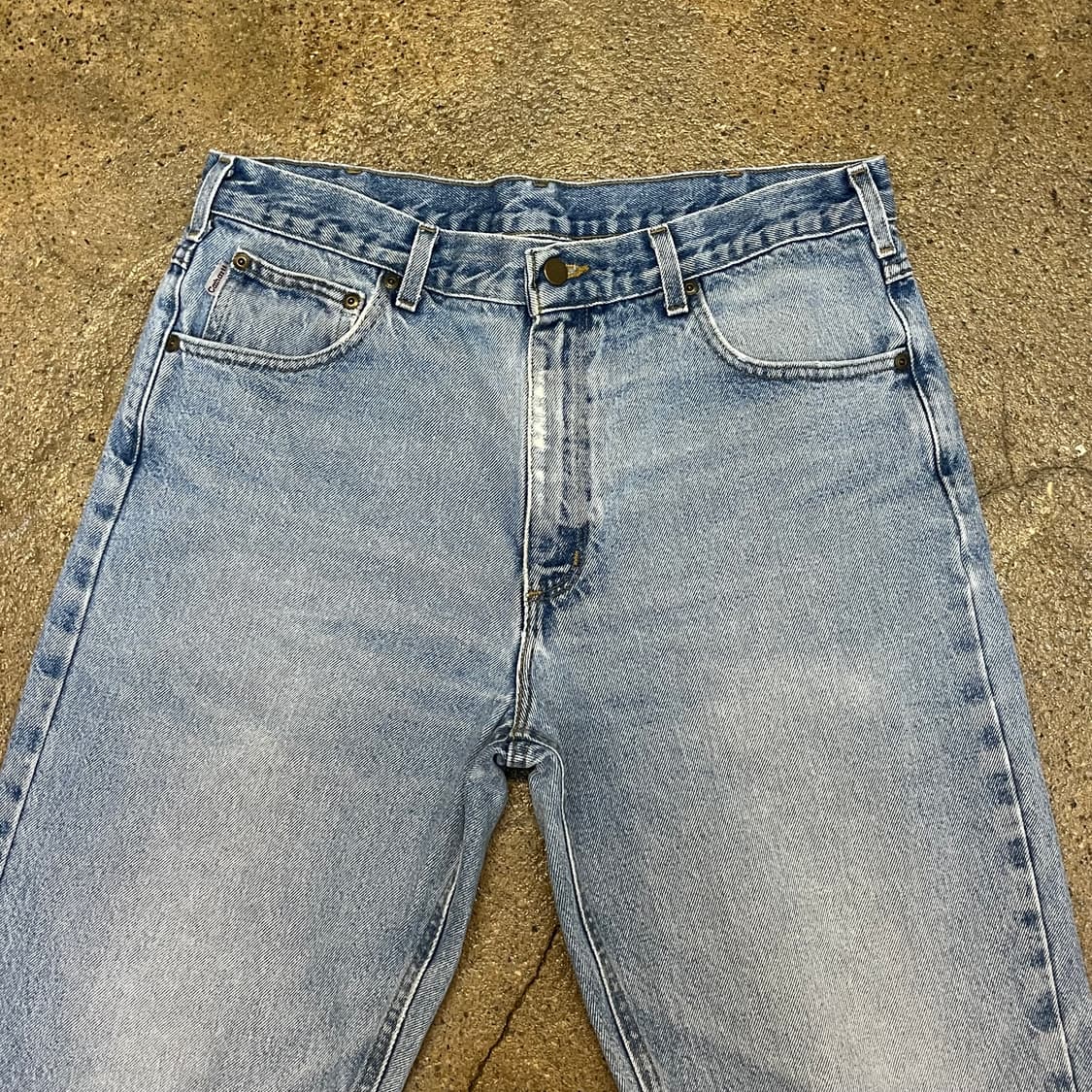 미국 빈티지 칼하트 연청 데님 청바지 상품이미지2