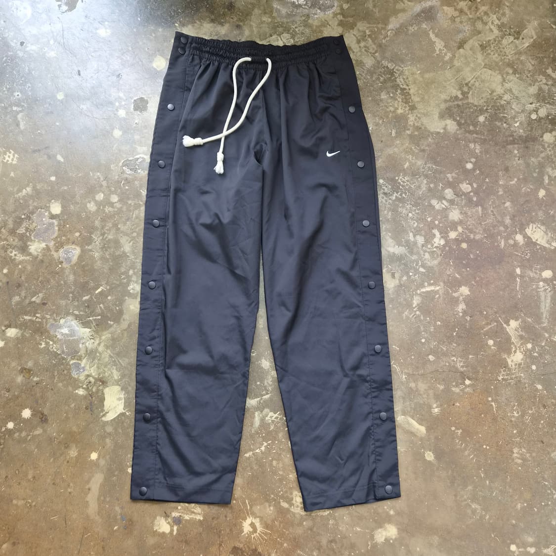 L) 나이키 테어어웨이 팬츠 블랙 사이드 버튼 트랙팬츠 트레이닝복 바지 상품이미지2
