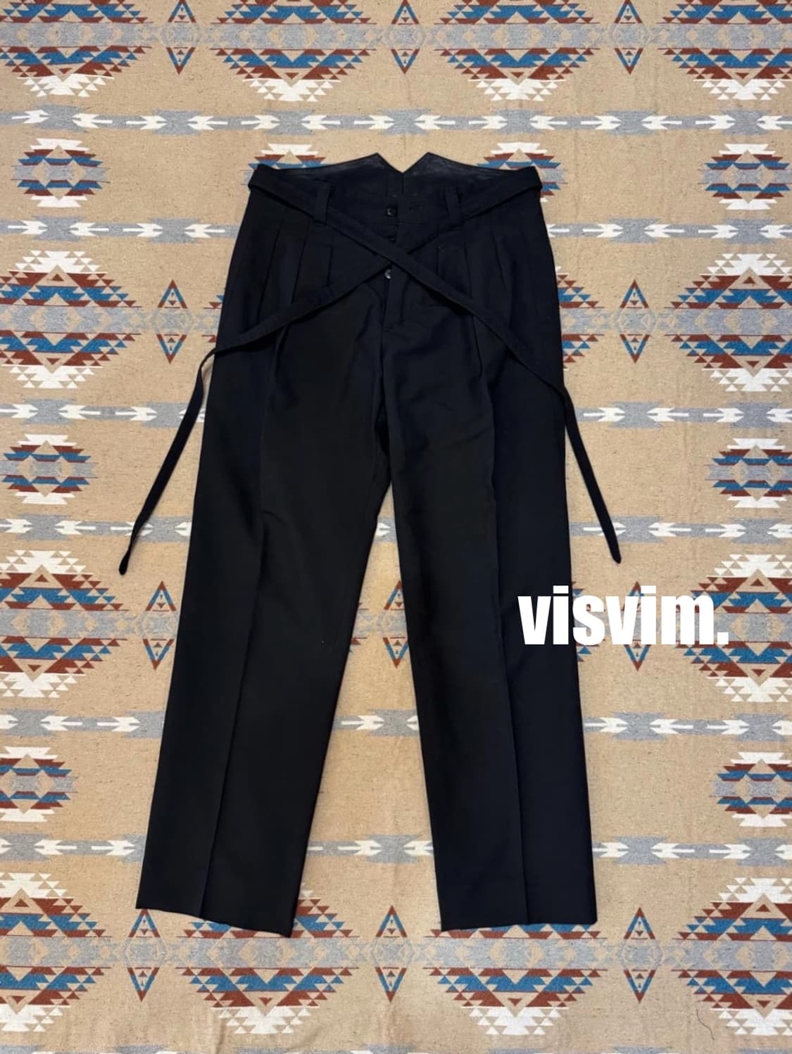 [2] 비즈빔 하카마 팬츠 블랙 19AW 상품이미지1