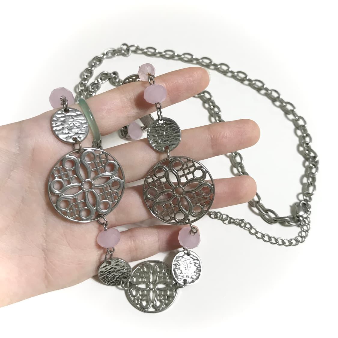 일본 빈티지 목걸이 오리엔탈 동양풍 에스닉 그런지 페어리 갸루 고스 로리 상품이미지4