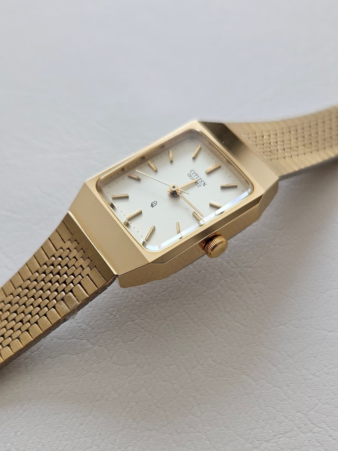빈티지 시티즌 쿼츠 금장 여성시계 상품이미지5
