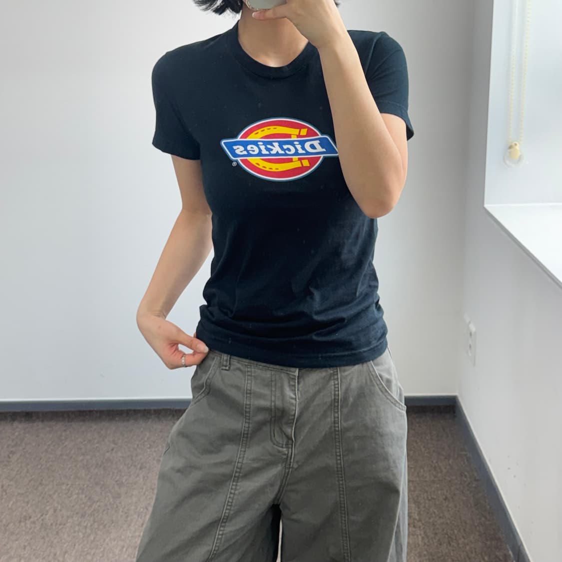 Dickies 디키즈 블랙 반팔   상품이미지1
