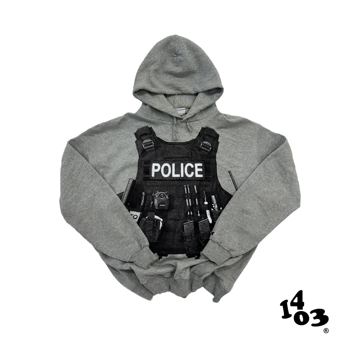 POLICE VEST 커스텀 후드티 🚓🚨 상품이미지1